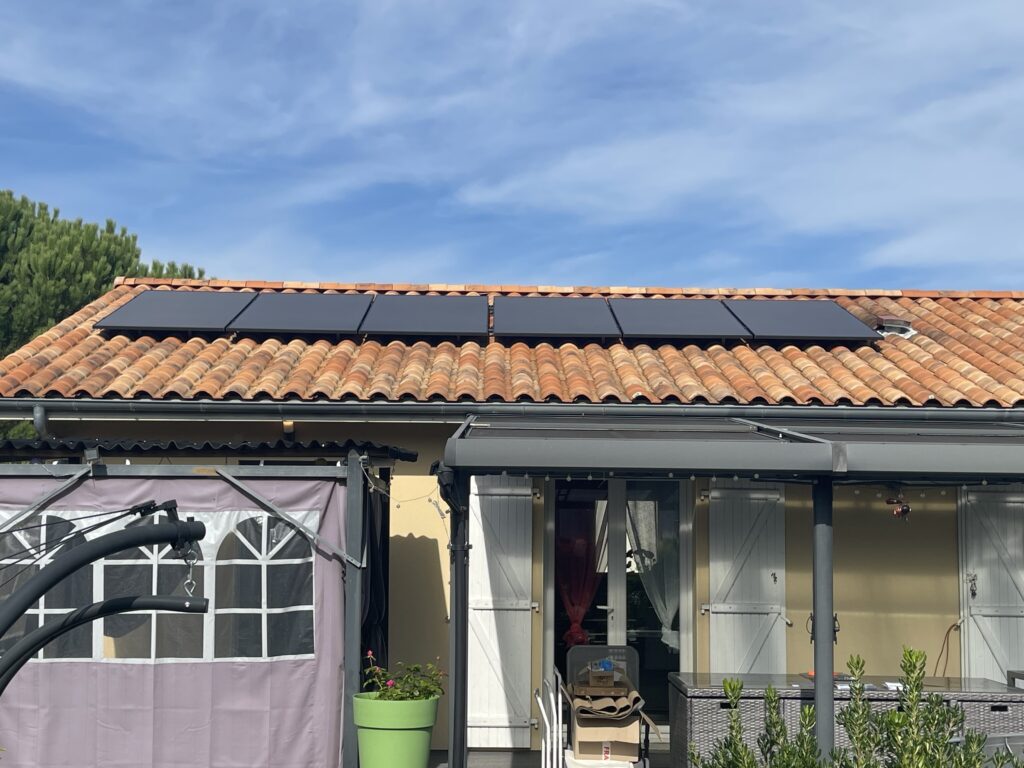 Installation de panneaux Dualsun 425w et 500w bi.verre - micro onduleur Enphase IQ8HC