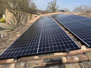 pose de panneaux photovoltaïques dans les Landes